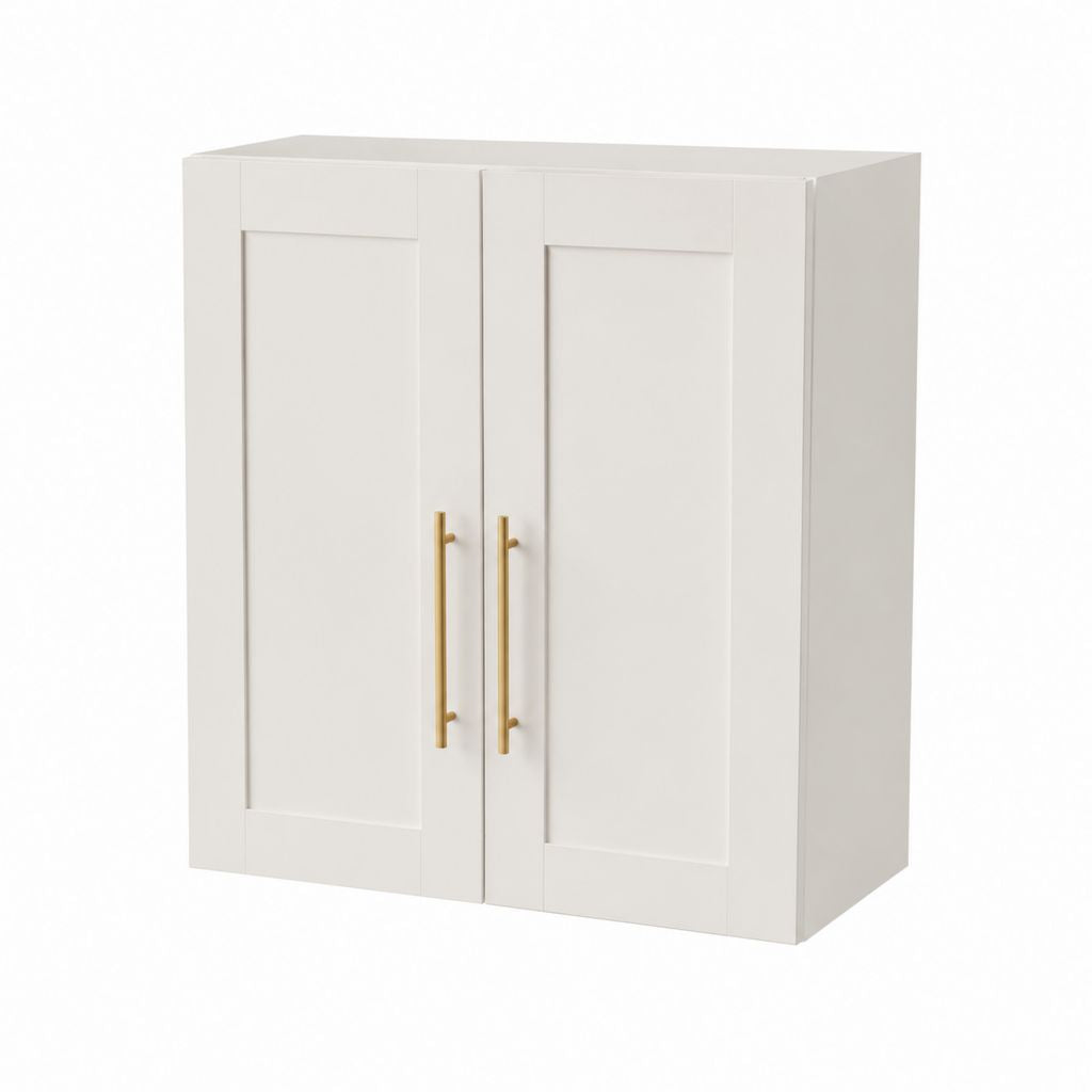 Sideboard mit 2 Türen Weiß MDF 80 x 40 x 100 cm